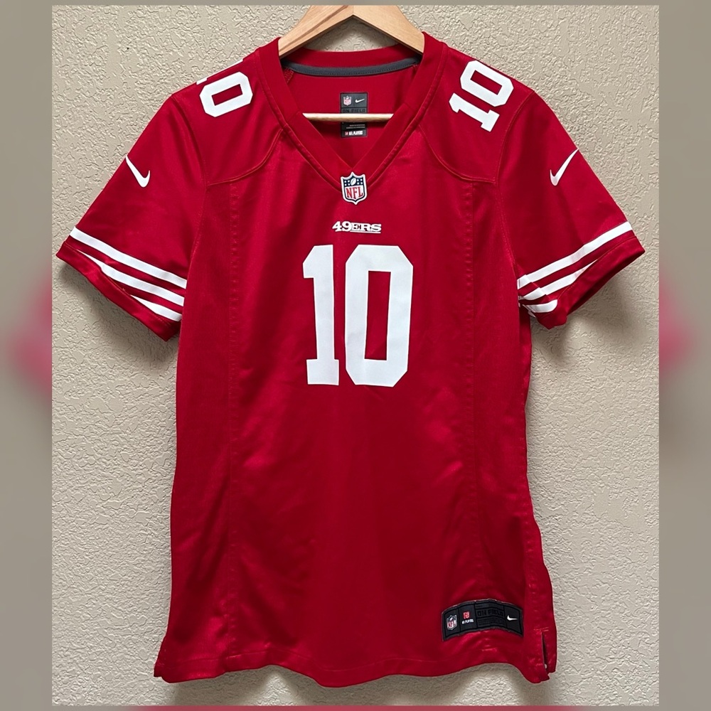 San Francisco 49ers Nike Women’s Garoppolo #10 Team Jersey Size Large